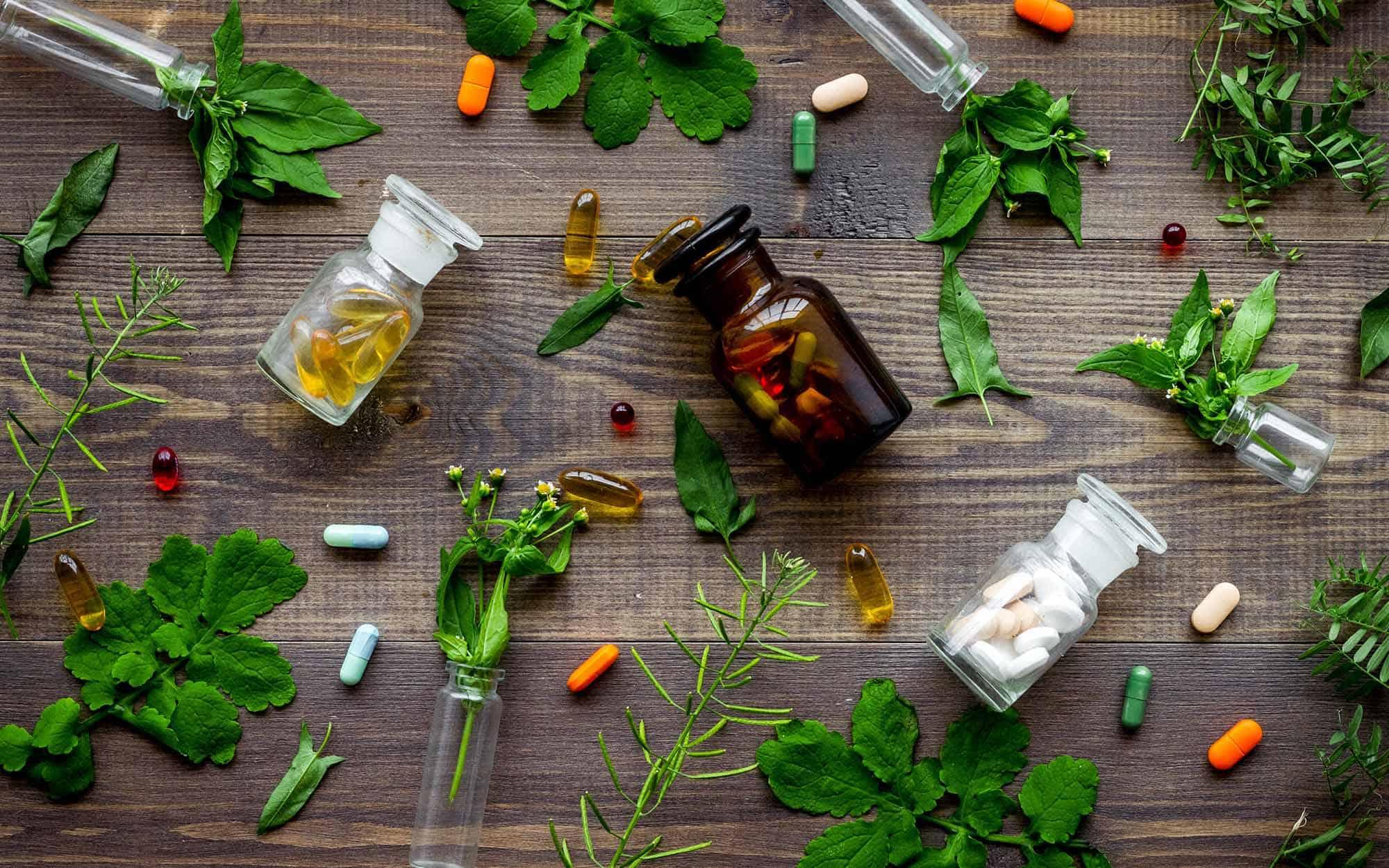 How can medicinal herbs be utilized to create equitable and effective alternatives to current pharmaceutical drugs that are used to treat anxiety and depression?