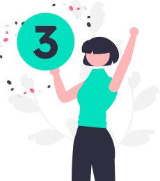 Happy high school student earning 3 college credits