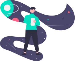 Student exploring their passion